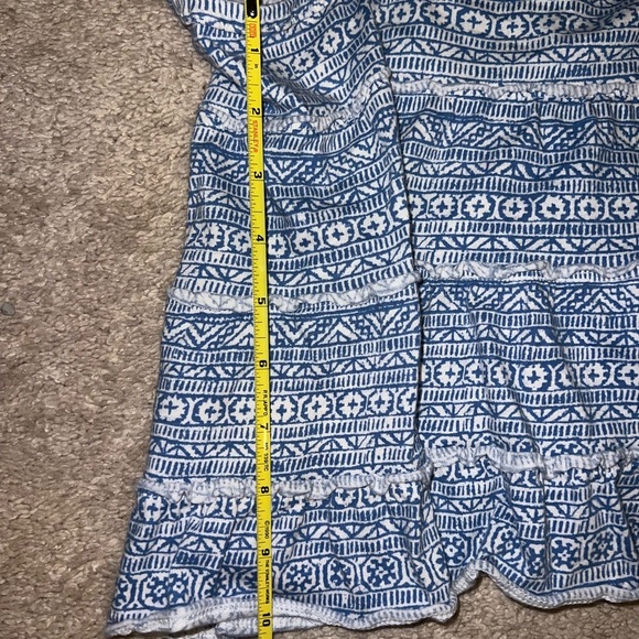 American Eagle Outfitters Blue and White Patterned Camisole - Picture 4 of 5